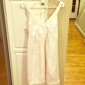 Vintage White Lilly dress